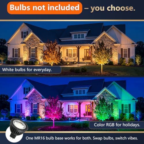 Low Voltage Landscape Lighting,Outdoor Spotlights 12V Uplights - Image 2