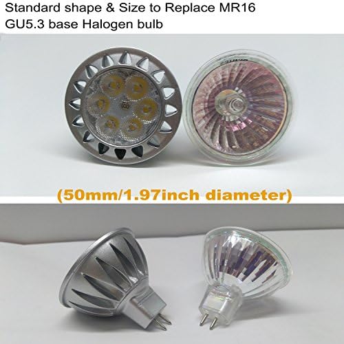 MR16 Led Bulbs GU5.3 12volt Low Voltage 7W 6000K Daylight White - Image 2