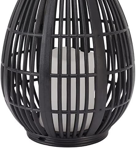 Solar Garden Lantern LED Outdoor Solar Lantern Decorative Rattan Lantern Energy Efficient Patio Pathway Courtyard - Image 2