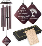Sympathy Gifts for Loss of Mom, 32" Memorial Wind Chimes for Loss of Mother, Windchimes, Condolence Bereavement Gifts in Memory of Mom (Bronze) by Doopeer