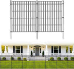 No Dig Garden Fence, Dog Fencing Outdoor for Yard, 10 Panels by OutdoorFence