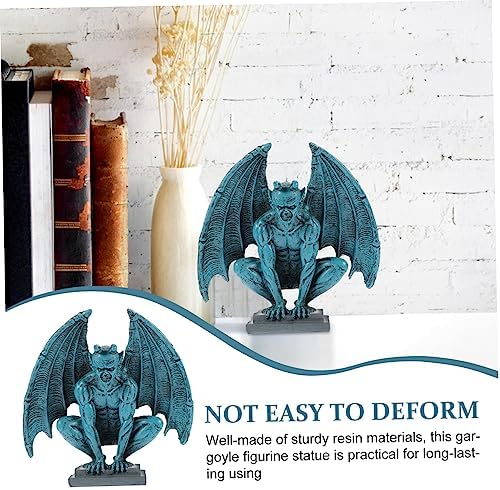 LIFKOME Gothic Resin Garden Statue Figurine for Xmas Halloween Decor - Image 4