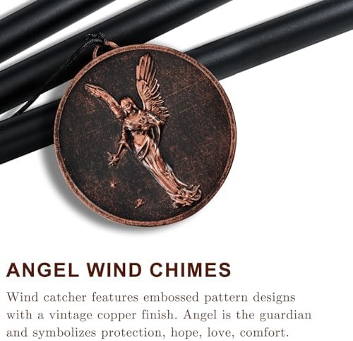 34" Angel Wind Chimes for Outside, Gifts for Women Mom Grandma - Image 6