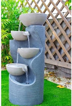 Cascading Rock Outdoor Water Fountain Water Decoration, Fountain Decoration, Balcony Garden Outdoor Garden Home Floor Circulating Water Landscape for a Calming in Outdoor(S) - Image 5