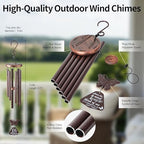 33" Metal Memorial Wind Chimes, for Family and Friends - Image 6