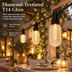 Outdoor String Lights, Waterproof RGBW Color Changing Patio Lights, 50FT - Image 2