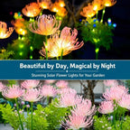 Solar Garden Lights Outdoor, LED Glowing Flower & Stem (4 Pack) - Image 5