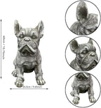 16" Large French Bulldog Statue Resin Outdoor Garden Decor Weatherproof - Image 2