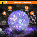 Solar Globe Lights Outdoor Waterproof-Solar Balls-Solar Garden Lights Orbs - Image 2