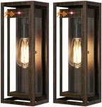 15" Motion Sensor Outdoor Wall Lights, Outdoor Sconces, 2 Pack by Slypadan