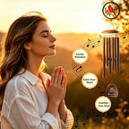 40''Memorial Wind Chimes for Loss of Loved One，Cardinal Wind Chimes - Image 3
