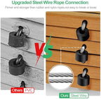 RELIANCER 24' Wooden Garden Pathway,Outdoor Roll Out Walkway,Patio Footpath - Image 4