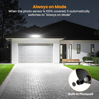 Onforu 130W Dusk to Dawn Flood Lights Outdoor,6500K Outdoor Lighting,13000LM Super Bright Lights,IP65 Waterproof Hardwired LED Security Lights for Garage,Yard,Outside - Image 4