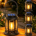 Yowin 4 Pack Solar Lanterns Outdoor Waterproof Hanging Solar Lamp with Bulb by Unknown