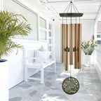 Personalized Memorial Photo Wind Chimes Forever in Heart - Image 5