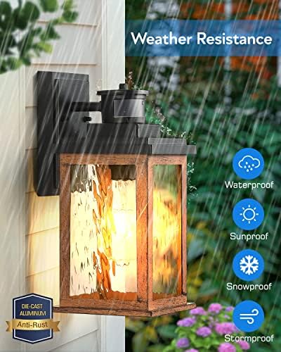 VIANIS Motion Sensor Outdoor Light, Dusk to Dawn Outdoor Lighting for House - Image 5