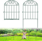 ADAVIN Collapsible Garden Fencing 24 inch high, 10 Panels Animal Barrier by ADAVIN