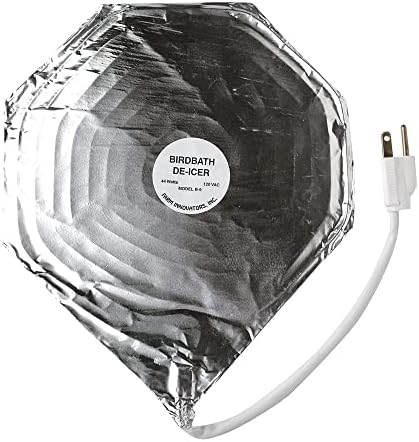 Farm Innovators B-9 Economical Birdbath De-Icer, 44W by FarmInnovatorsInc