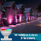 iYogaled RGB Low Voltage Landscape Lighting, Outdoor Spot Lights with Bulbs - Image 4