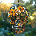 Sugar Skull Acrylic Suncatcher by AVAGAN