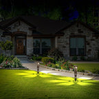 JJX Solar Pathway Lights, 6 Pack Outdoor Walkway Solar Lights for Yard Outside, Warm Light LED Landscape Light Waterproof IP65 Auto On/Off for Lawn Sidewalk - Image 7