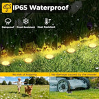 30 Pack Solar Lights Outdoor Waterproof, 8 LED Solar Ground Lights - Image 3