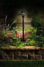 Kichler Pierced Dome 12V Landscape Path Light, Bronze - Image 4