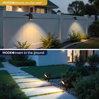 L LOHAS LED Landscape Lighting Outdoor, Dusk to Dawn Plug in Spotlight - Image 6