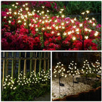 6 Pack Solar Lights Outdoor Waterproof, Garden Lights Solar Flowers - Image 4
