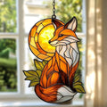 Autumn Fox Acrylic Suncatcher by AVAGAN
