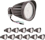 25W LED Bullet Spotlight Flood Light 3CCT Selectable Landscape Spotlight by OstekLedLighting