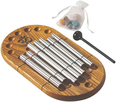 Woodstock Wind Chimes for Meditation, Yoga, Awareness, Relaxation, Metaphysical 11" Zenergy Chakra Chime Gifts (CC7Z) - Image 3