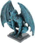 Resin Gargoyle Statue Halloween Gothic for Garden and Living Room Decor by POPETPOP