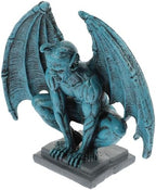 Resin Gargoyle Statue Halloween Gothic for Garden and Living Room Decor by POPETPOP