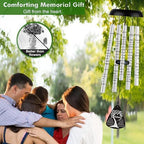 Sympathy Memorial Wind Chimes Bereavement Memorial Gifts for Loss of Husband Sympathy Memorial Gifts for Loss of Loved One in Memory of Husband - Image 3