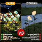 Solar Lights Outdoor, Dual Use Flower Lights with 40H Runtime - Image 2