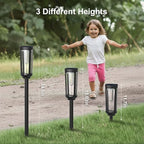 JEJOT Solar Pathway Lights Outdoor Waterproof, 6 Pack Solar Walkway Lights - Image 6