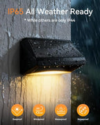 Fence Lights Solar Powered with Remote 16 Pack, IP65 Waterproof - Image 7