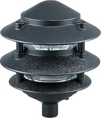 Generation Lighting Hardwired 120V Outdoor Pagoda Path Light, Black by GenerationLighting