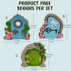 Miniature Fairy Garden Accessories Set Outdoor Patio Decor - Image 2
