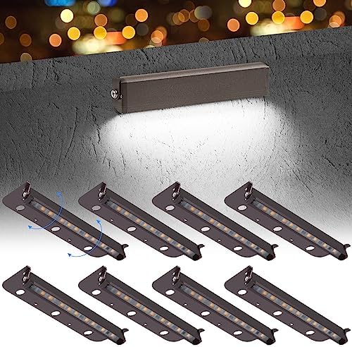 8-Pack 7inch 3W 5000K Daylight White Hardscpe Lighting by KwinmysoLightUpYourHome