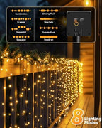 Brightown 4 Pack Solar String Lights for Outside, Total 184Ft 480 LED - Image 4