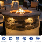 JESLED 8 Pack 7 inch Retaining Wall Lights, Low Voltage Hardscape Lighting - Image 3