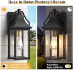 Dusk to Dawn Outdoor Wall Sconce, Waterproof Outdoor Porch Lights - Image 3