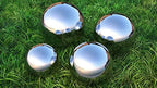 Lulu Decor, Size 12 Silver Stainless Steel Gazing Mirror Ball, Smooth Reflective Shiny Garden Decoration Globe - Image 5