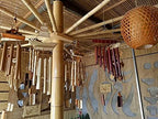 JYDQM Garden Wind Chimes Bamboo Wind Chime Wooden Feng Shui Windchime Birdhouse Melodic Chime Melody Wind Bell Indoor Outdoor - Image 4