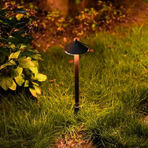Malibu Low Voltage Pathway Lights, 10W Pro Style Halogen Landscape Lighting, 2Pack 2700K Warm White Path Light, 12V AC Bronze Outdoor Walkway Lights for Yard Garden 8308-9103 - Image 7