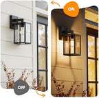 MATAMEYE Outdoor Wall Light, Waterproof Exterior Porch Lighting Fixture - Image 6