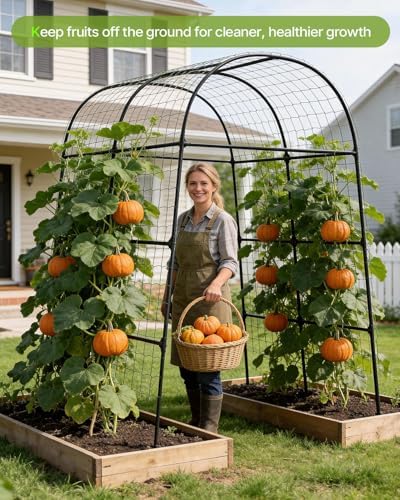 Suteck Garden Arch Trellis 7.5FT Tall - Image 7