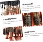 Copper Wind Chime Balcony Ornament for Garden and Yard Vintage Red - Image 3